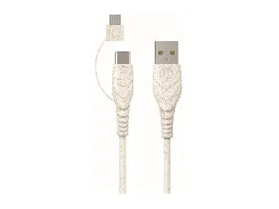 BIOnd USB-Kabel - USB (M) zu USB-C, 5-poliger USB Typ B (M) BIO-12-TCM