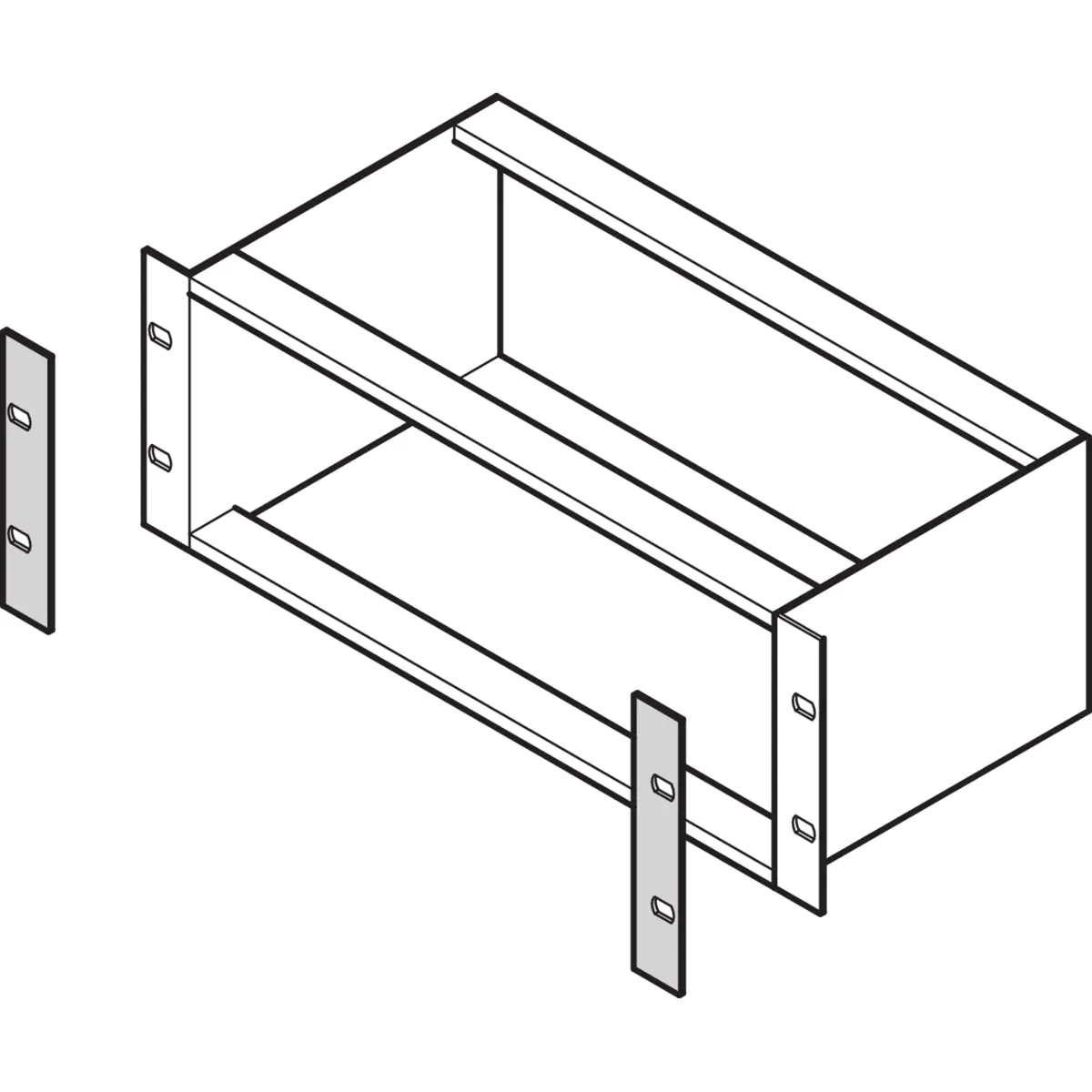 SCHROFF COVER PANEL 3U W/O.HANDLE SCHROFF COVER PANEL 3U W/O.HANDLE