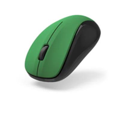 Hama MW-300 V2 - Maus - leise - rechts- und linkshändig - optisch - 3 Tasten - kabellos - 2.4 GHz - kabelloser Empfänger (USB) 00173024