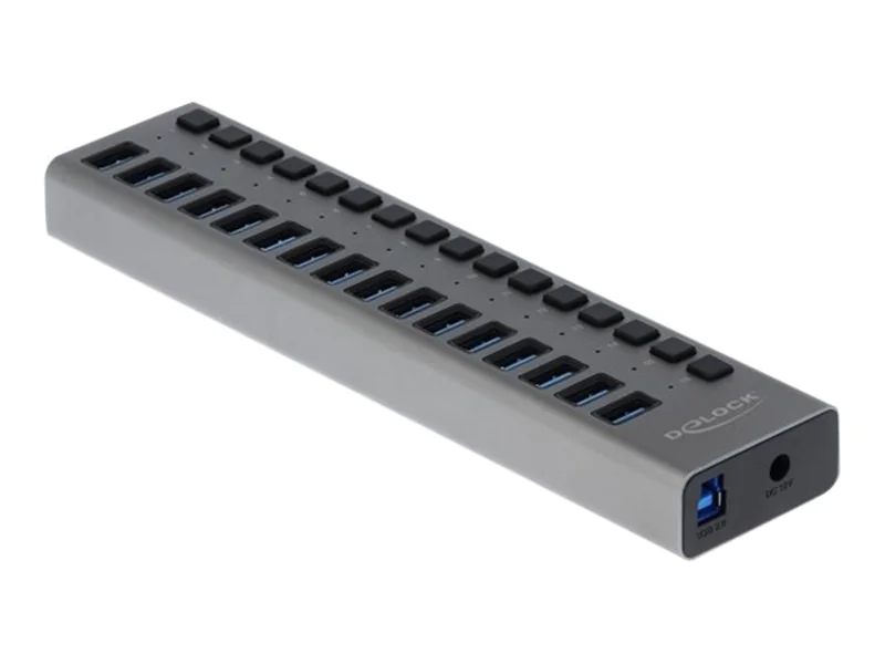 Delock - Hub - 16 x SuperSpeed USB 3.0 - Desktop Delock - Hub - 16 x SuperSpeed USB 3.0 - Desktop