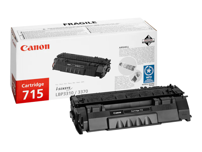Canon 715 - Schwarz - original - Tonerpatrone 1975B002