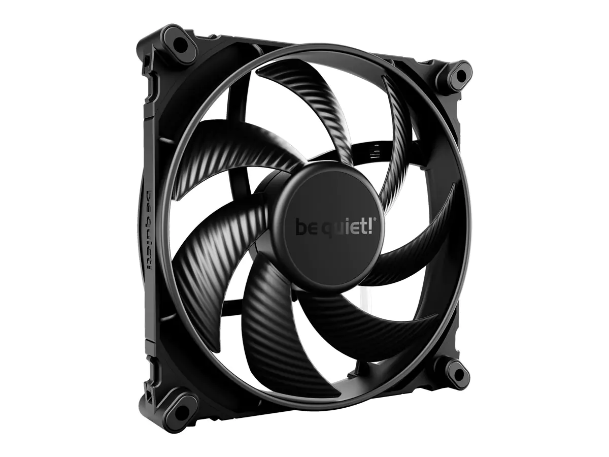 be quiet! Silent Wings 4 - Gehäuselüfter - PWM high-speed - 140 mm - Schwarz