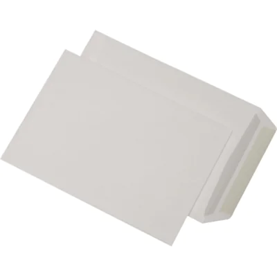 MAILmedia Versandtasche DIN C5 162 x 229 mm (B x H) ohne Fenster 90g/m² mit gummierter Klappe Papier ohne Fadenverstärkung weiß 500 St./Pack.