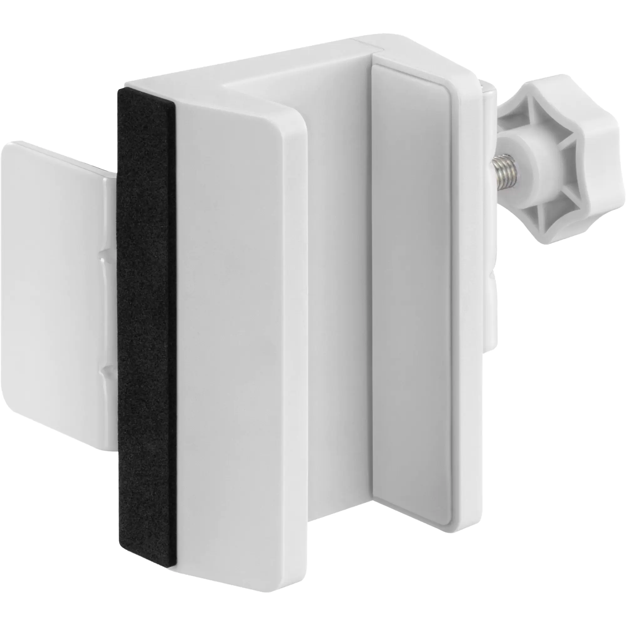 InLine Tischbein-Klemme für Steckdosenleiste - Schraubklemme - weiß 23197W