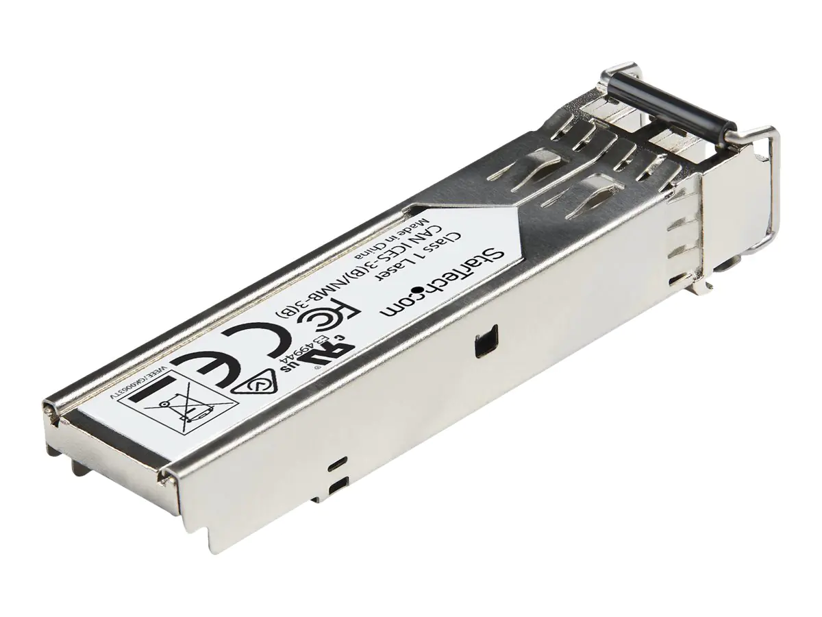 StarTech SFP100MFXEMS Transceiver Modul (SFP Module, 100Base-FX Dell EMC kompatibel, Glasfaser, 1310nm1310nm, LC Multimode mit DDM) - SFP+-Transceiver-Modul (gleichwertig mit: Dell EMC SFP-100M-FX) - 100Mb LAN - 100Base-FX - LC Single-Modus - bis zu 2 km