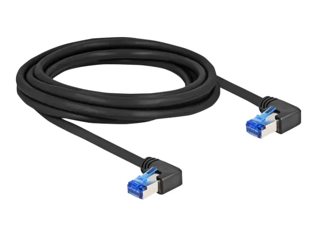Delock Patch-Kabel - RJ-45 (M) rechtwinklig zu RJ-45 (M) 80216