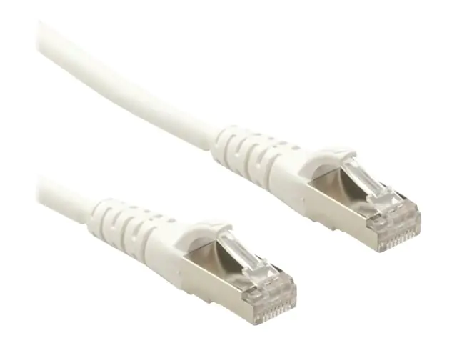 Roline - Patch-Kabel - RJ-45 (M) bis RJ-45 (M) - 15 m - SFTP, PiMF - CAT 6a - weiß