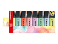 STABILO Textmarker BOSS 70/8-3 pastell sortiert 8 St./Pack.