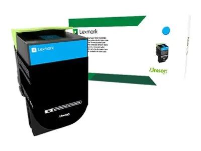Lexmark 802HC - Hohe Ergiebigkeit - Cyan - original 80C2HC0