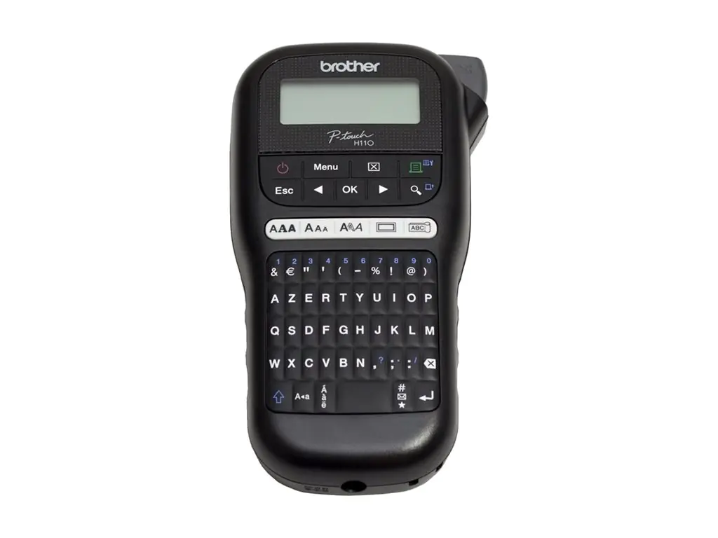 Brother P-Touch PT-H110 - Beschriftungsgerät - s/w - Thermotransfer - Rolle (1,2 cm) PTH110ZG1