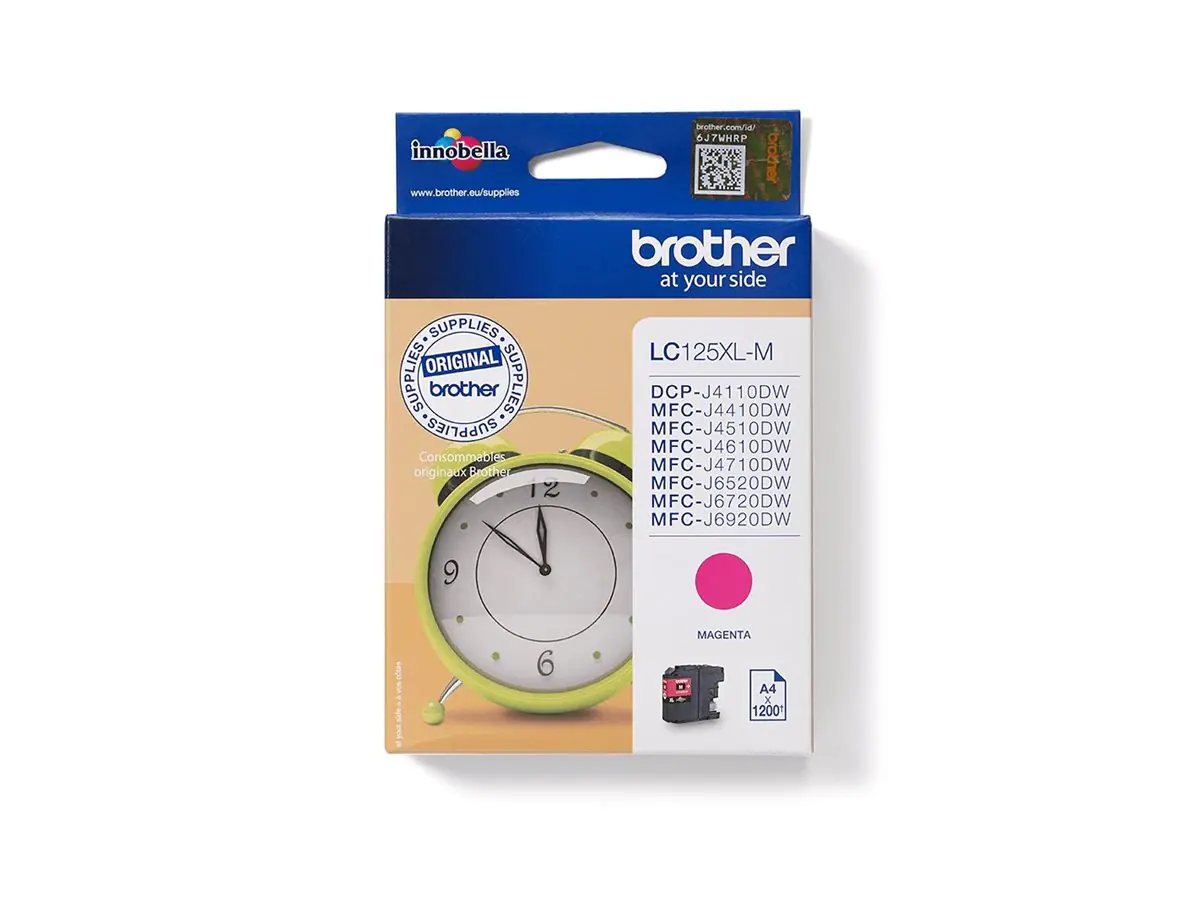 Brother LC125XLM - Sehr hohe Ergiebigkeit - Magenta