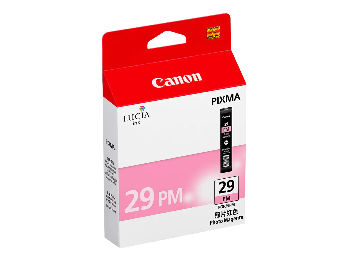 Canon PGI-29PM - 36 ml - Photo Magenta - Original - Tintenbehälter - für PIXMA PRO-1 Canon PGI-29PM - 36 ml - Photo Magenta - Original - Tintenbehälter - für PIXMA PRO-1
