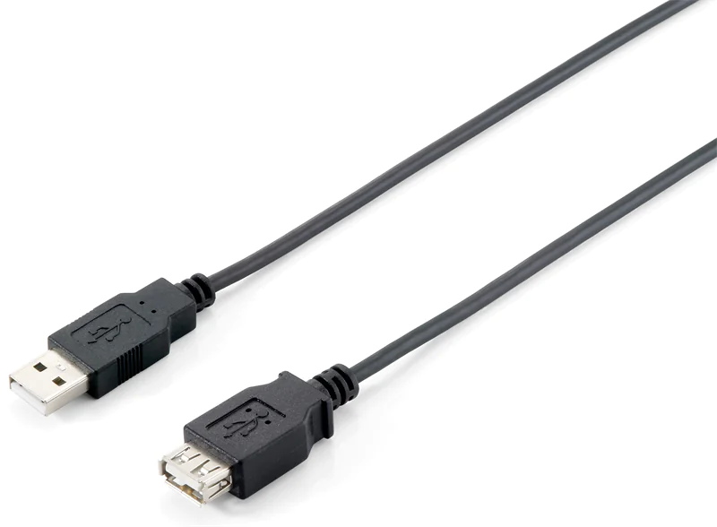 Equip - USB-Verlängerungskabel - USB (M) zu USB (W) - USB 2.0 - 5 m - Schwarz Equip - USB-Verlängerungskabel - USB (M) zu USB (W) - USB 2.0 - 5 m - Schwarz