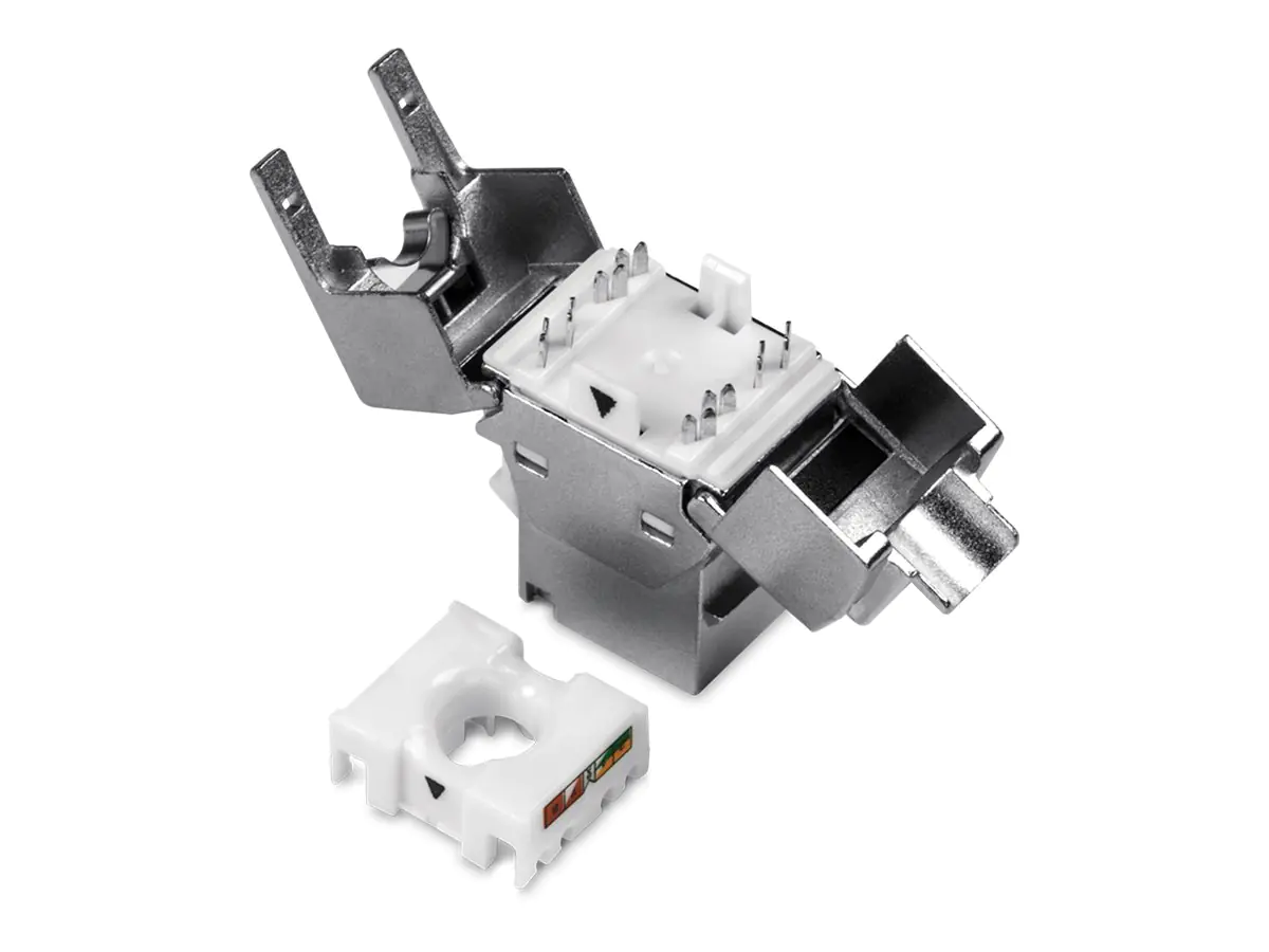 TRENDnet TC-K06C6A - Modulare Eingabe - CAT 6a - STP - TAA-konform (Packung mit 6)