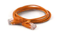 WANTEC 7254, 0,2 m, Cat6a, U/UTP (UTP), RJ-45, RJ-45, Orange