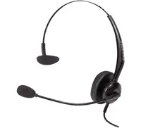DACOMEX Telefon-Headset 1 Ohrmuschel schwarz