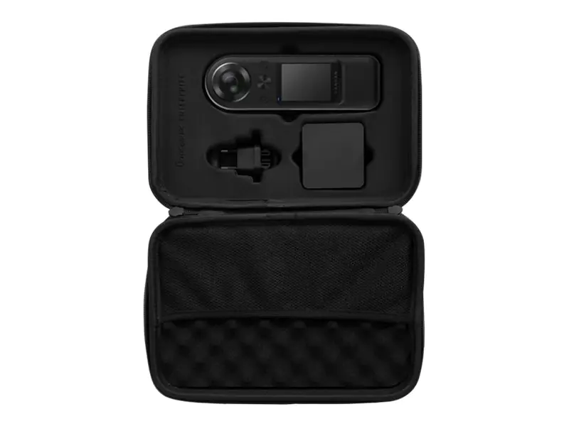 Kandao QooCam 8K Enterprise - 360° Action-Kamera - 8K / 30 BpS - 20.0 MPix - Flash 64 GB - Wireless LAN - Schwarz Kandao QooCam 8K Enterprise - 360° Action-Kamera - 8K / 30 BpS - 20.0 MPix - Flash 64 GB - Wireless LAN - Schwarz
