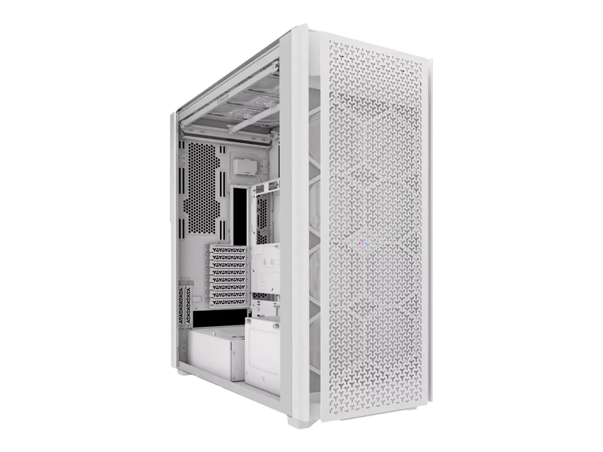 Corsair Case iCUE 9000D RGB Airflow Tower TG white