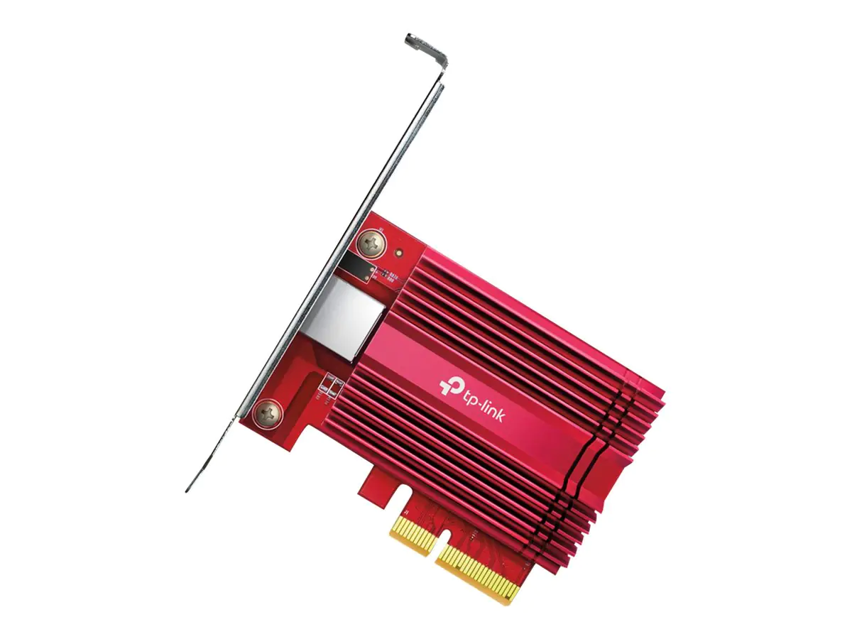 TP-Link TX401 - V1 - Netzwerkadapter - PCIe 3.0 x4 Low-Profile - 1/2.5/5/10GBase-T x 1 TP-Link TX401 - V1 - Netzwerkadapter - PCIe 3.0 x4 Low-Profile - 1/2.5/5/10GBase-T x 1