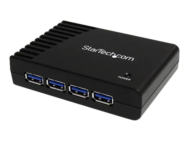 StarTech 4 Port SuperSpeed USB 3.0 Hub - Schwarz - Hub - 4 x SuperSpeed USB 3.0 - Desktop StarTech 4 Port SuperSpeed USB 3.0 Hub - Schwarz - Hub - 4 x SuperSpeed USB 3.0 - Desktop