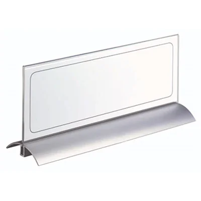 DURABLE Tischnamensschild Desk Presenter 820319 297x105mm tr DURABLE Tischnamensschild Desk Presenter 820319 297x105mm tr