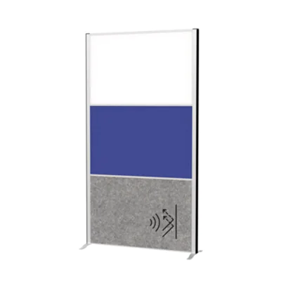 MAUL Stellwand MAULconnecto 100 x 182 cm (B x H) Zweibeinstativ Stahl, Textil, 100 % PES-Fasern weiß, blau, dunkelgrau MAUL Stellwand MAULconnecto 100 x 182 cm (B x H) Zweibeinstativ Stahl, Textil, 100 % PES-Fasern weiß, blau, dunkelgrau