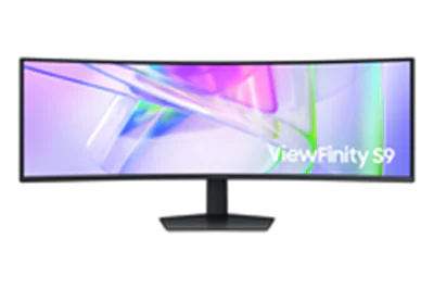 Samsung ViewFinity S9 S49C950UAU - S95UC Series - LED-Monitor - gebogen - 124.5 cm (49") - 5120 x 1440 Dual Quad HD @ 120 Hz - VA - 350 cd/m² - 3000:1 - DisplayHDR 400 - 5 ms - 2xHDMI, DisplayPort, USB-C - Lautsprecher - Schwarz Samsung ViewFinity S9 S49C950UAU - S95UC Series - LED-Monitor - gebogen - 124.5 cm (49") - 5120 x 1440 Dual Quad HD @ 120 Hz - VA - 350 cd/m² - 3000:1 - DisplayHDR 400 - 5 ms - 2xHDMI, DisplayPort, USB-C - Lautsprecher - Schwarz
