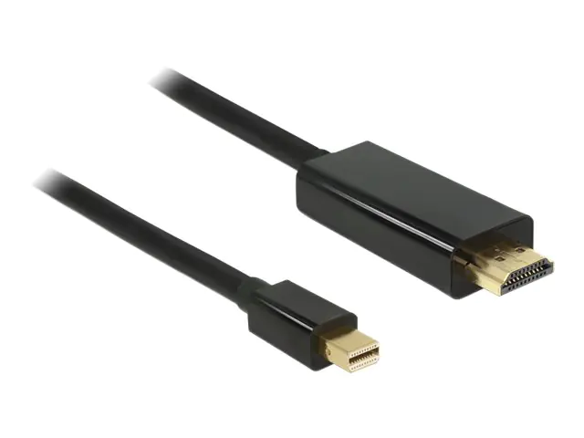 Delock - HDMI-Kabel - Mini DisplayPort männlich zu HDMI männlich - 1 m - Schwarz Delock - HDMI-Kabel - Mini DisplayPort männlich zu HDMI männlich - 1 m - Schwarz
