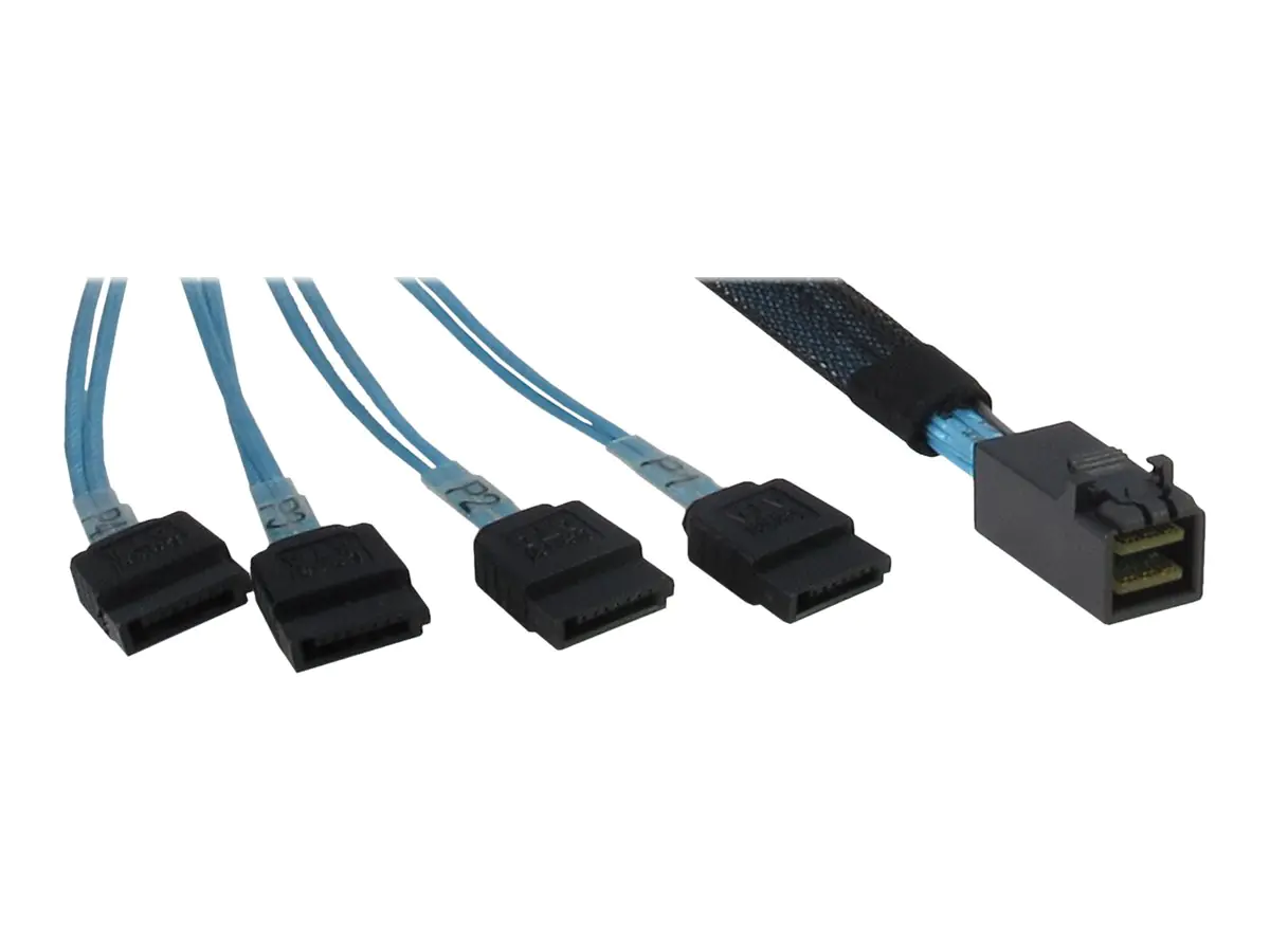 Inter-Tech SATA- / SAS-Kabel - SAS 12Gbit/s - 4x Mini SAS HD (SFF-8643) 88885003
