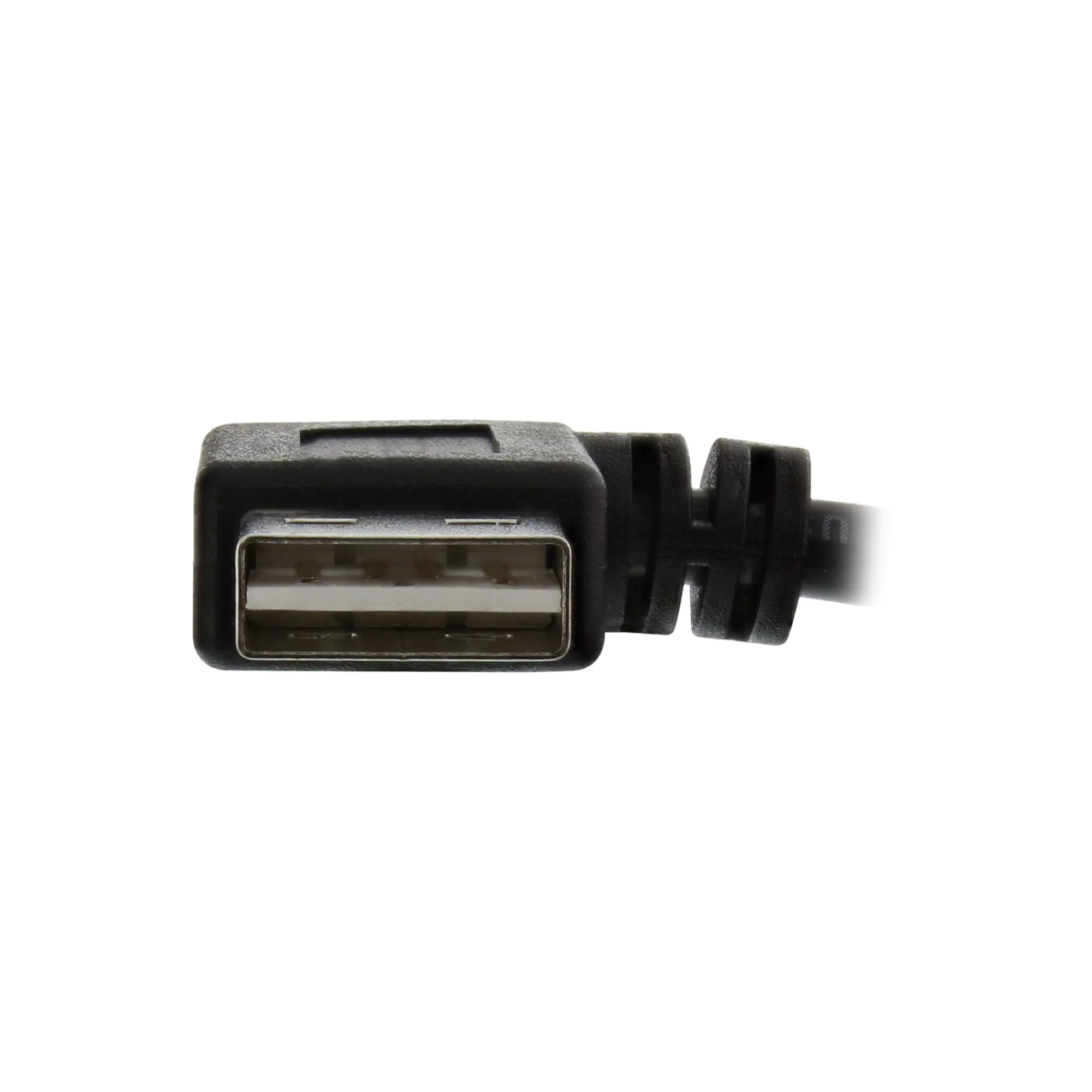InLine Smart USB 2.0 Verlängerung gewinkelt - ST / BU - Typ A - schwarz - 0,2m 34602R