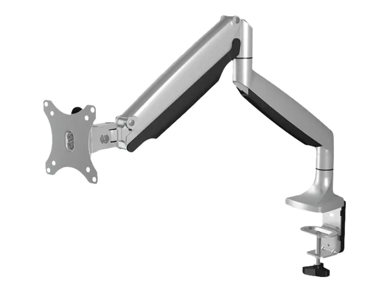 ICY BOX IB-MS503-T - Befestigungskit - einstellbarer Arm - für Monitor - Kunststoff, Stahl, Aluminiumlegierung - Silver/Black - Bildschirmgröße: bis zu 81,3 cm (bis zu 32 Zoll) - Tischmontage