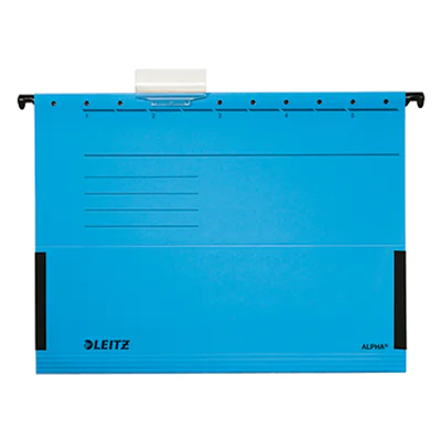 Leitz Hängetasche ALPHA® DIN A4 275g/m² Pendareckarton, recycelt blau 25 St./Pack.