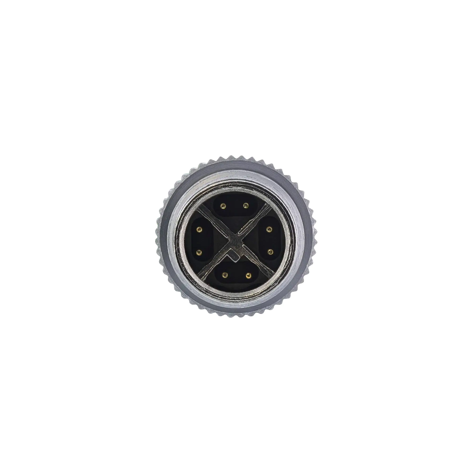 InLine Industrie Netzwerkkabel - M12 8pol X-kodiert St./St. Cat.6A PUR - 1m 40501