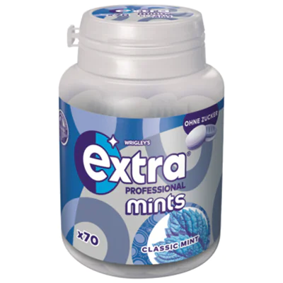 WRIGLEY'S EXTRA® Pastillen Professional Mint 70 St./Pack. WRIGLEY'S EXTRA® Pastillen Professional Mint 70 St./Pack.
