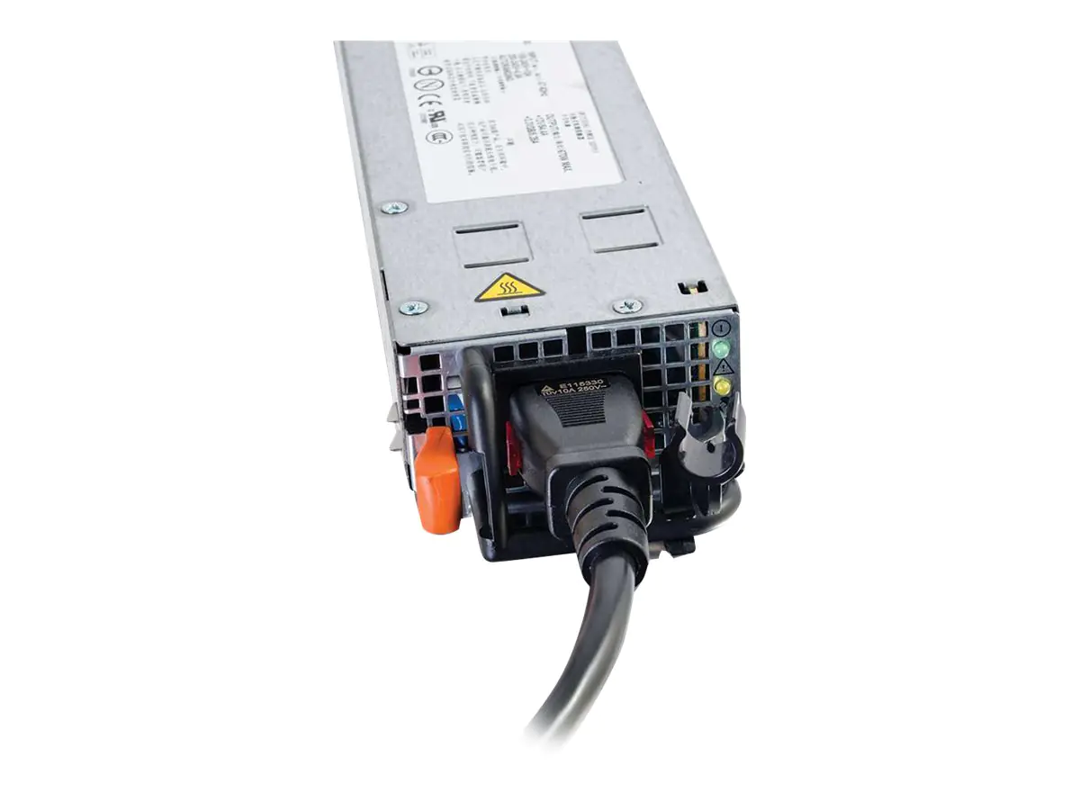 C2G - Stromkabel - IEC 60320 C14 bis IEC 60320 C13 - Wechselstrom 250 V - 10 A - 1.8 m - Schwarz