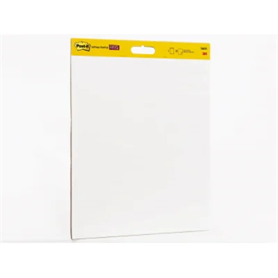 Post-it Flipchartblock Meeting Chart 60,9 x 50,8 cm (B x H) blanko 90g/m² 20 Bl./Block 2 St./Pack. Post-it Flipchartblock Meeting Chart 60,9 x 50,8 cm (B x H) blanko 90g/m² 20 Bl./Block 2 St./Pack.