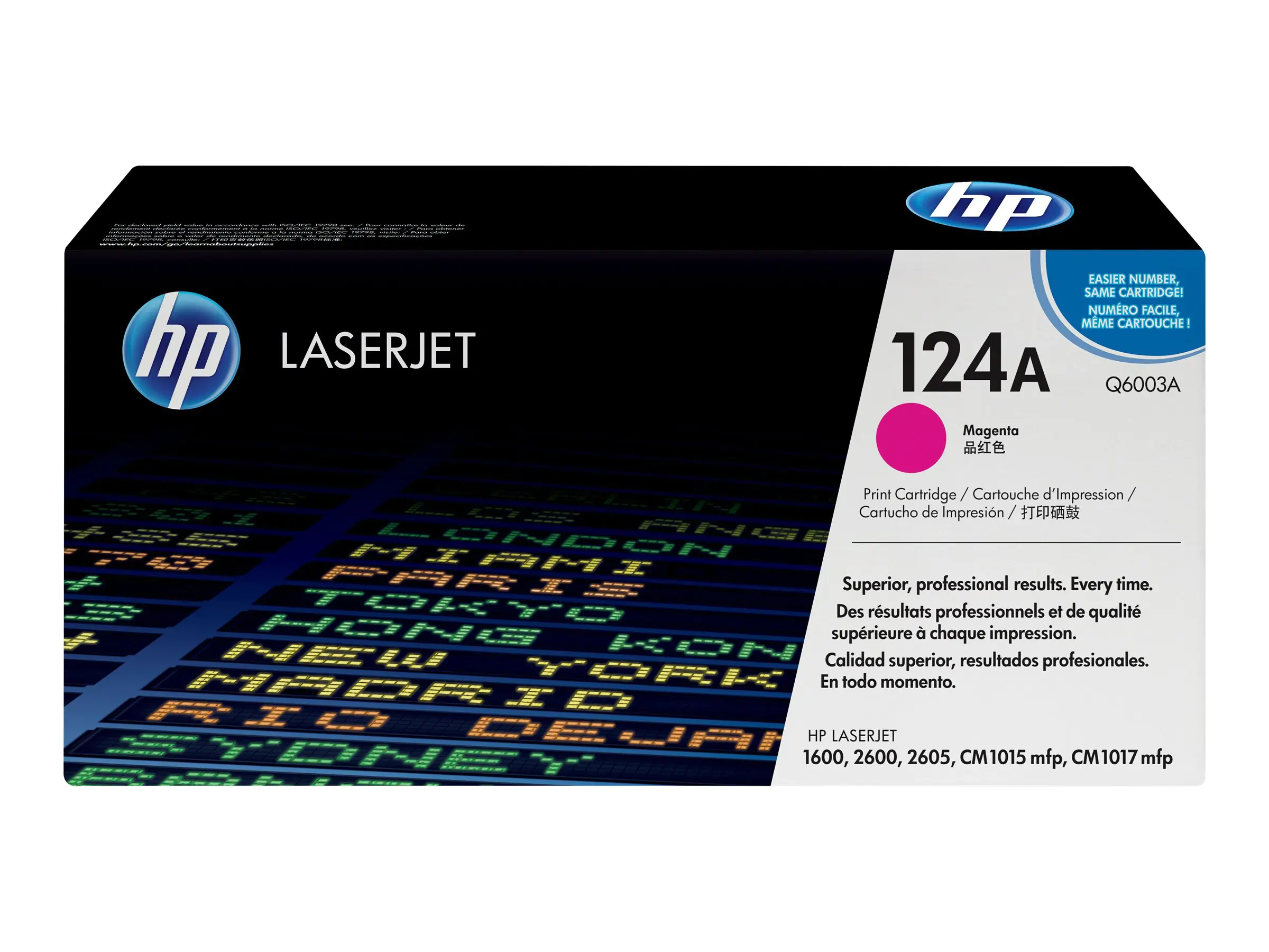 HP 124A - Magenta - original - LaserJet - Tonerpatrone (Q6003A)