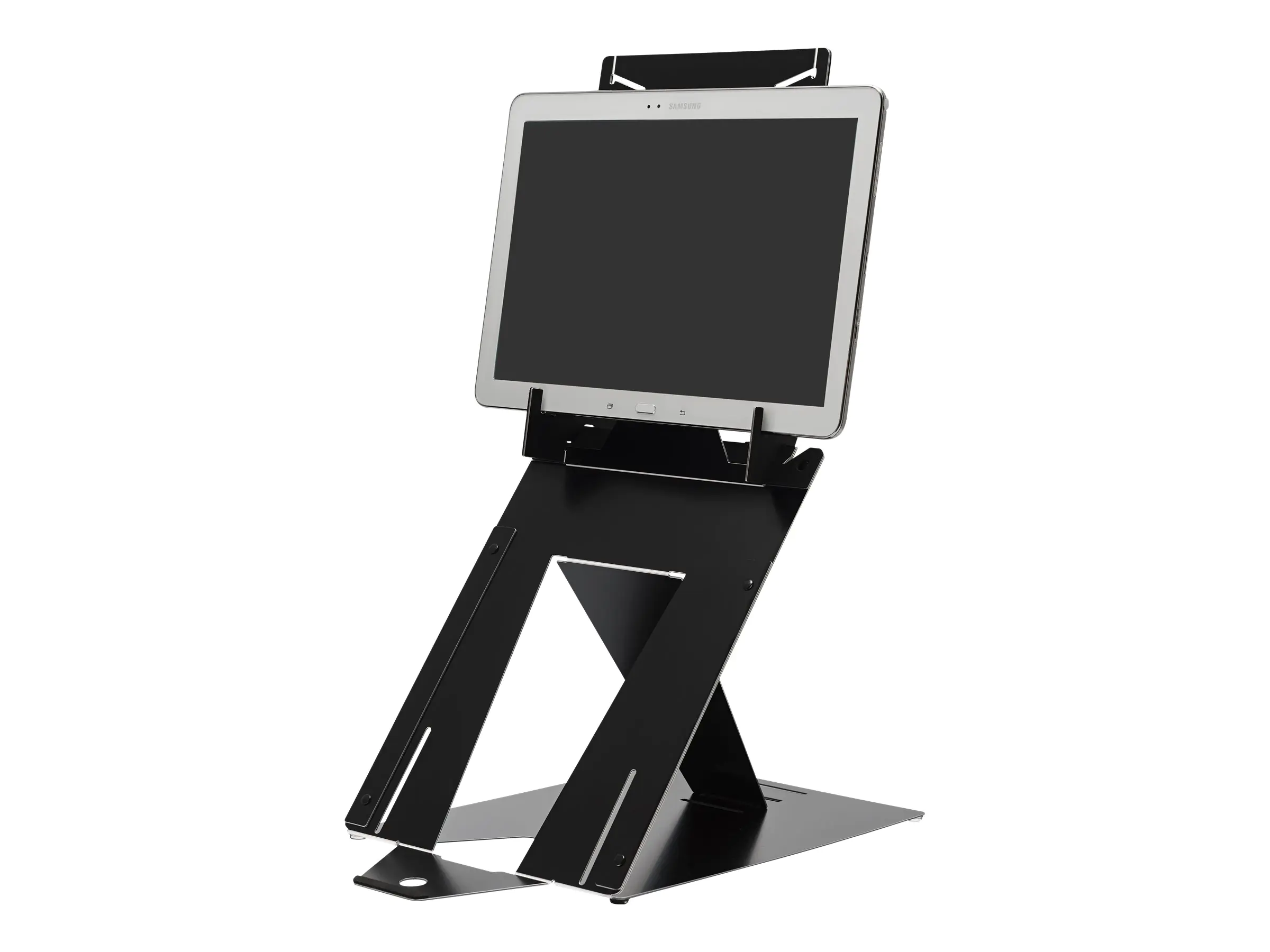 R-Go Tablet und laptopständer Riser Duo - Notebook-Ständer - 55.9 cm (22") - Schwarz
