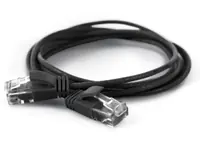 WANTEC Cat6a UTP 1m, 1 m, Cat6a, U/UTP (UTP), RJ-45, RJ-45, Schwarz 7313