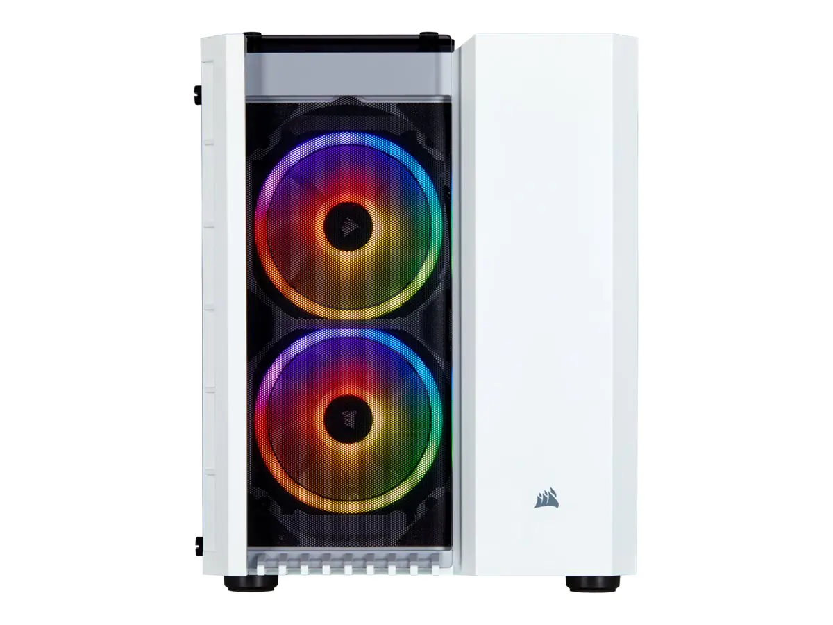 Corsair Crystal Series 280X RGB - Tower - micro ATX - Seitenteil mit Fenster (gehärtetes Glas) CC-9011137-WW