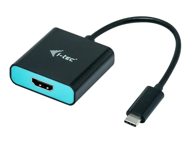 i-Tec USB-C HDMI Adapter - Externer Videoadapter - USB-C 3.1 - HDMI - Schwarz i-Tec USB-C HDMI Adapter - Externer Videoadapter - USB-C 3.1 - HDMI - Schwarz