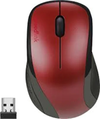 SPEEDLINK Kappa - rechts - Optisch - RF Wireless - 1600 DPI - Schwarz - Rot