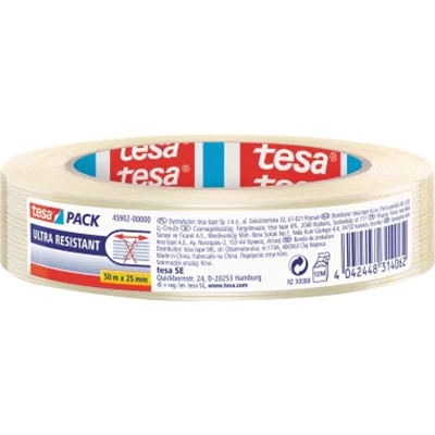 tesa Packband Monofilament 45902 25mmx50m transparent tesa Packband Monofilament 45902 25mmx50m transparent