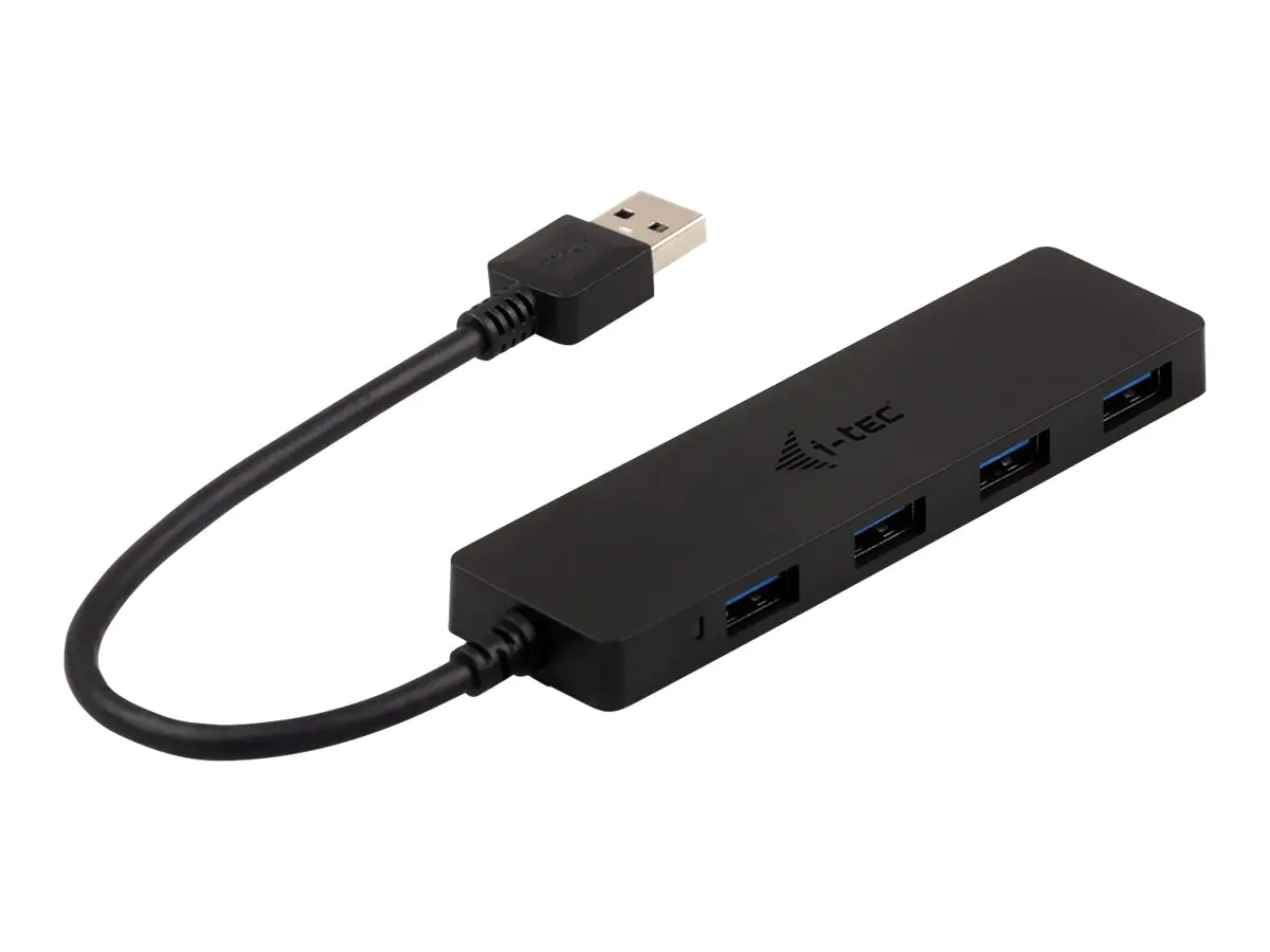 i-Tec USB 3.0 Slim Passive HUB - Hub - 4 x SuperSpeed USB 3.0 - Desktop i-Tec USB 3.0 Slim Passive HUB - Hub - 4 x SuperSpeed USB 3.0 - Desktop