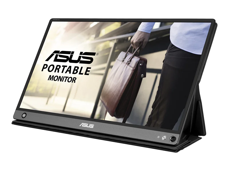 ASUS ZenScreen GO MB16AHP - LCD-Monitor - 39.6 cm (15.6") - tragbar - 1920 x 1080 Full HD (1080p) - IPS - 250 cd/m² - 700:1 - Micro HDMI, USB-C - Lautsprecher - Schwarz ASUS ZenScreen GO MB16AHP - LCD-Monitor - 39.6 cm (15.6") - tragbar - 1920 x 1080 Full HD (1080p) - IPS - 250 cd/m² - 700:1 - Micro HDMI, USB-C - Lautsprecher - Schwarz
