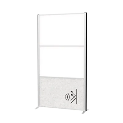 MAUL Stellwand MAULconnecto 100 x 182 cm (B x H) Zweibeinstativ Stahl, 100 % PES-Fasern weiß, hellgrau MAUL Stellwand MAULconnecto 100 x 182 cm (B x H) Zweibeinstativ Stahl, 100 % PES-Fasern weiß, hellgrau