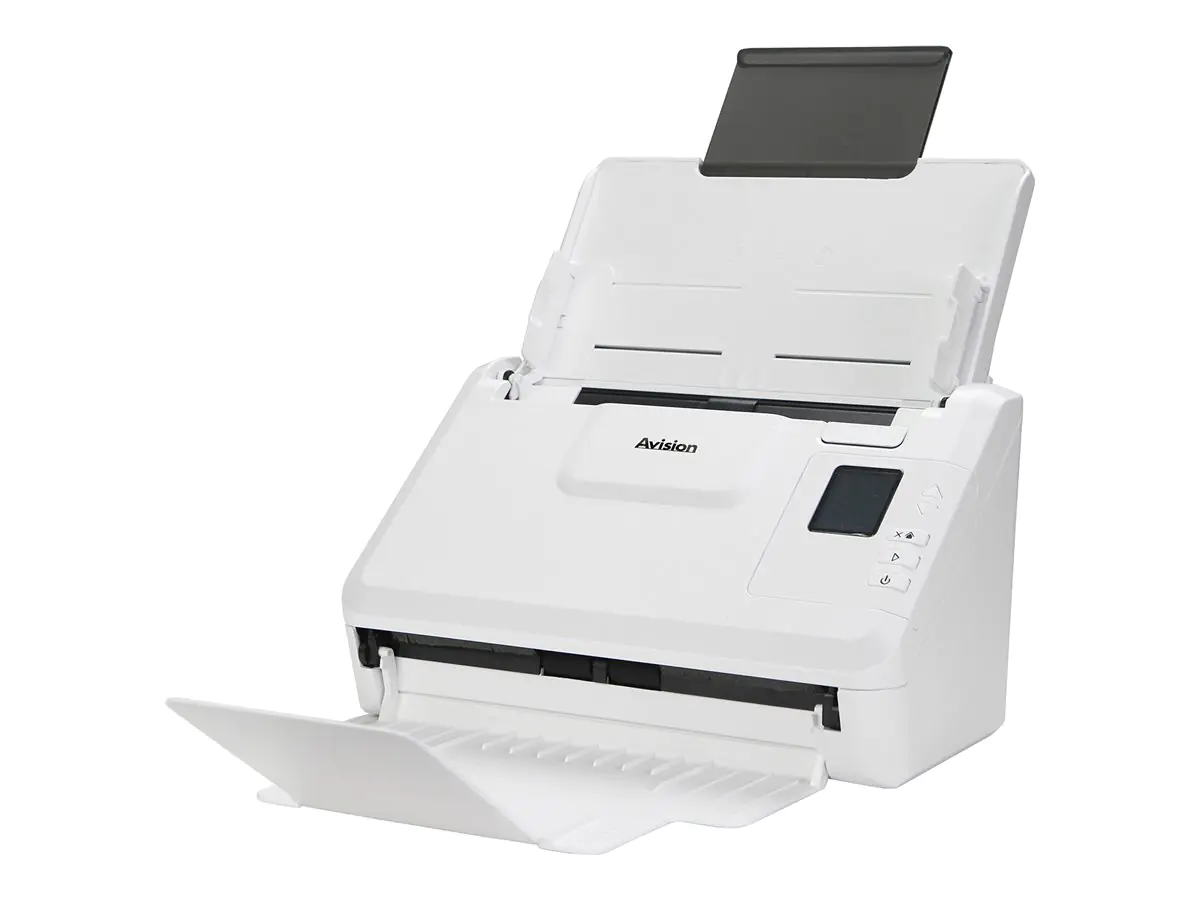 Avision AD340G(F) Series AD340GN - Dokumentenscanner - CMOS / CIS - Duplex - max. Tastweite: 8.5" - A4/Legal - 600 dpi x 600 dpi - bis zu 40 Seiten/Min. (einfarbig) 000-1003-02G