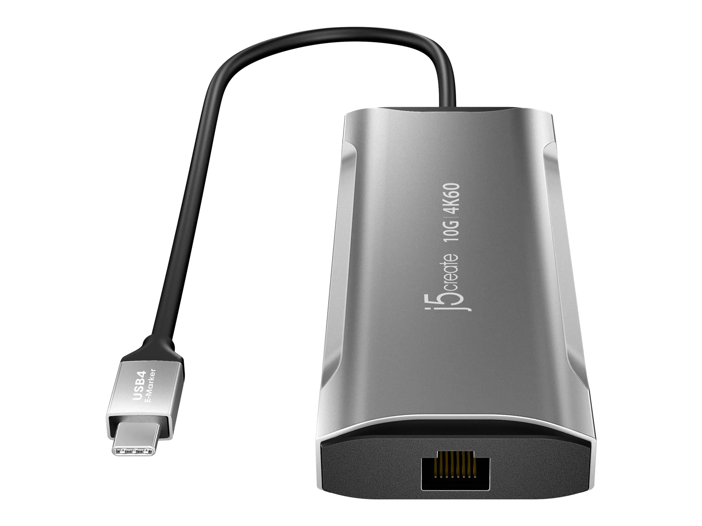 j5create JCD393-N - Mini-Dock - USB-C / USB4 / Thunderbolt 3 / Thunderbolt 4 - HDMI - GigE