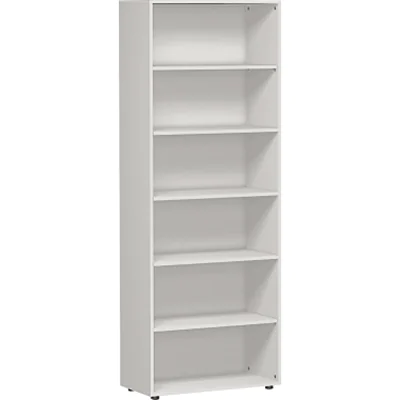 Geramöbel Regal Flex S-386001-L 6OH 6Böden 800x2.160x400mm l.grau Geramöbel Regal Flex S-386001-L 6OH 6Böden 800x2.160x400mm l.grau