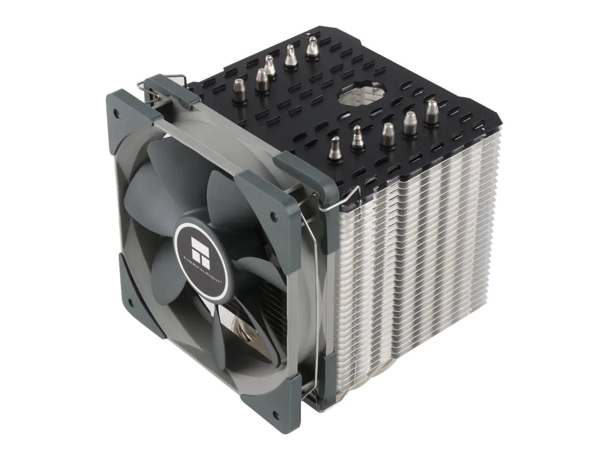 Thermalright Macho 120 Revision B - Prozessor-Luftkühler - (für: LGA775, LGA1156, AM2, AM2+, LGA1366, AM3, LGA1155, AM3+, LGA2011, FM1, FM2, LGA1150, FM2+, LGA2011-3, LGA1151, AM4, LGA2066) - Nickelbeschichtete Kupferbasis - 120 mm